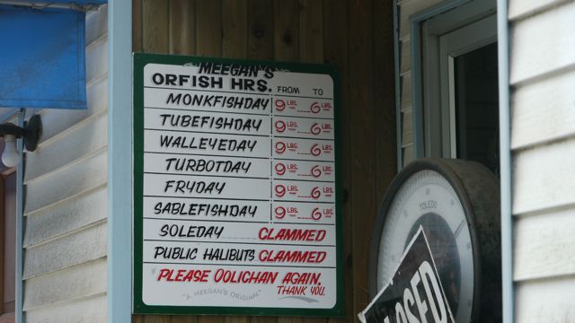 Restaurant sign