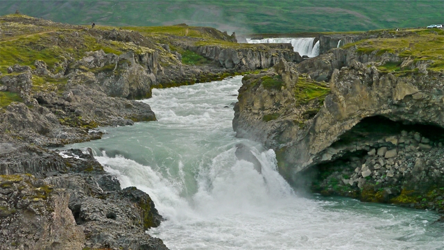 Godfoss waterfall