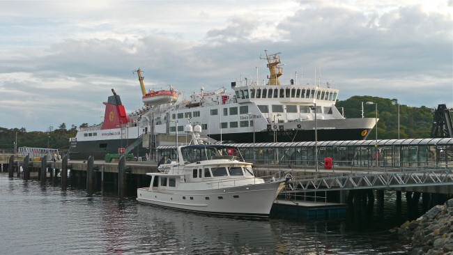 Venture with ferry. Stornoway