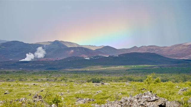 Rainbow over Hell