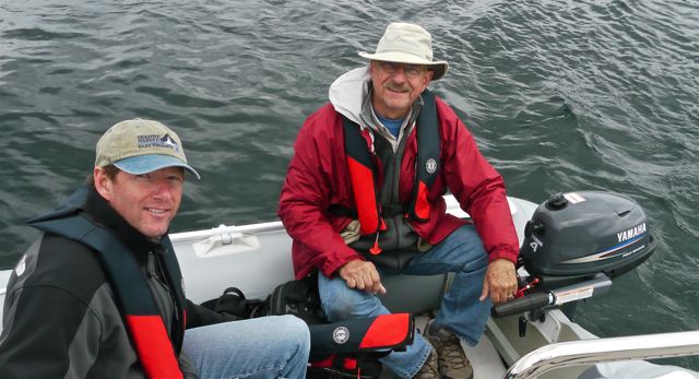 Chris and George