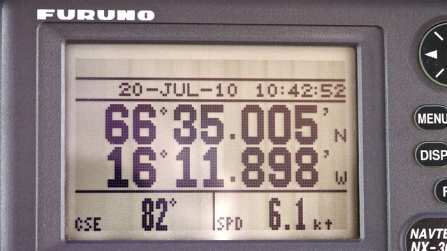 GPS North of the Arctic Circle