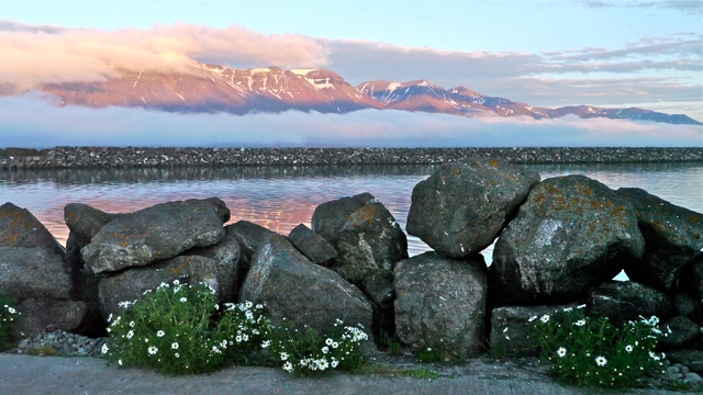 Mountains at Vopnafjordur
