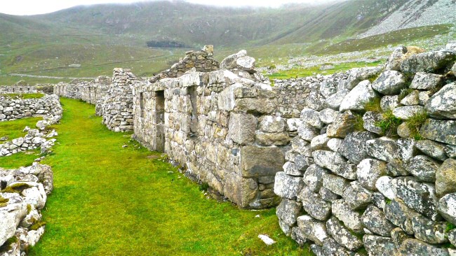 Village street. Hirta