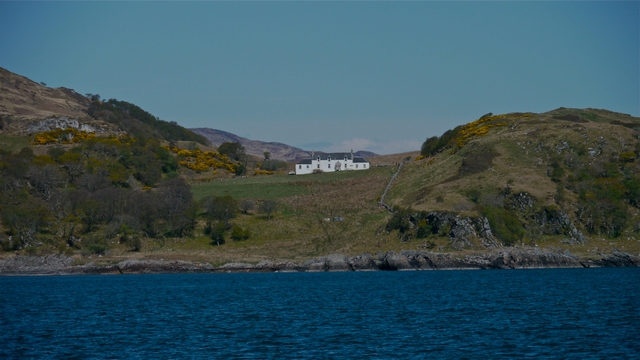 "Barnhill" where George Orwell wrote his futuristic book "1984".