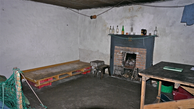 One of the rooms in the bothy