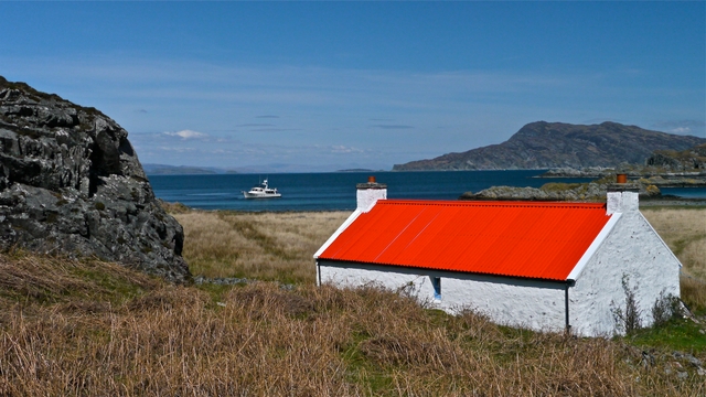 Bothy with Venture II beyond