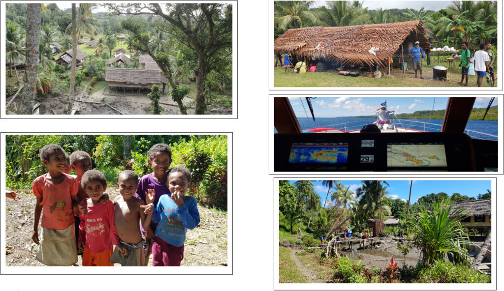 collection of photos from sudest island