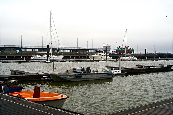 Deserted Cuxhaven marina