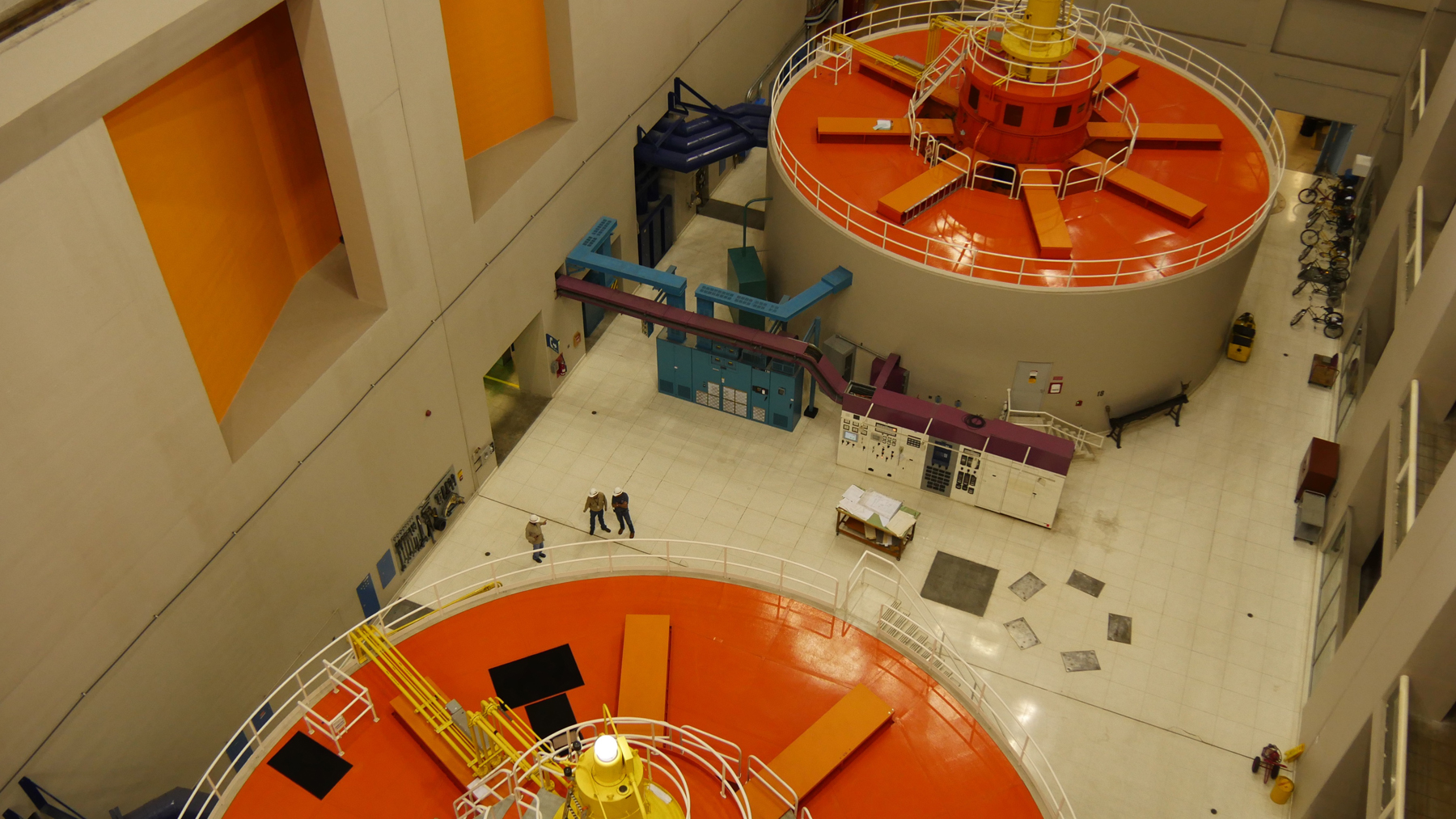 Bonneville dam turbines