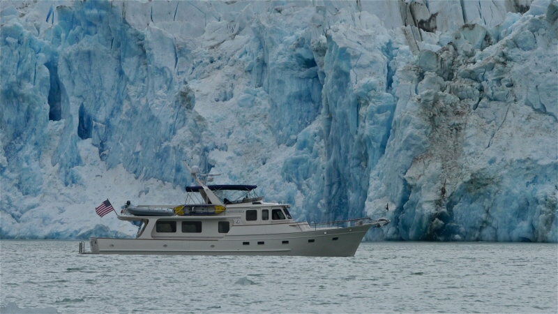 Sawyer Glacier face