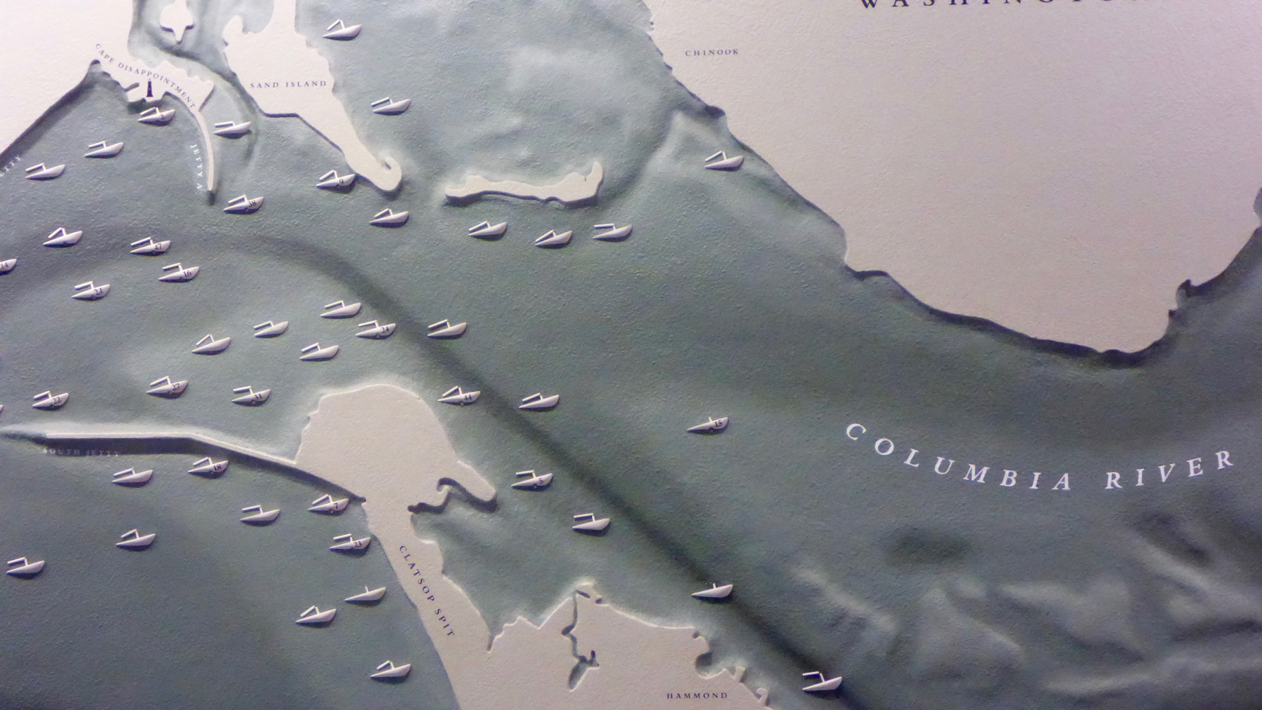 Wrecks in the Columbia River Bar