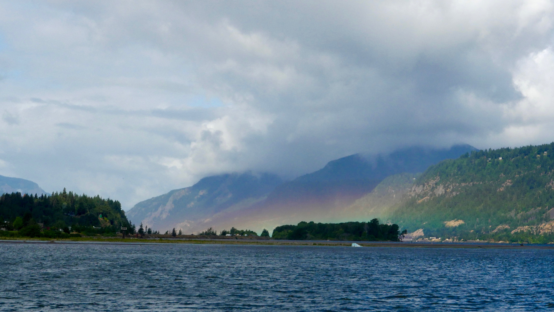Rainbow at Hood River