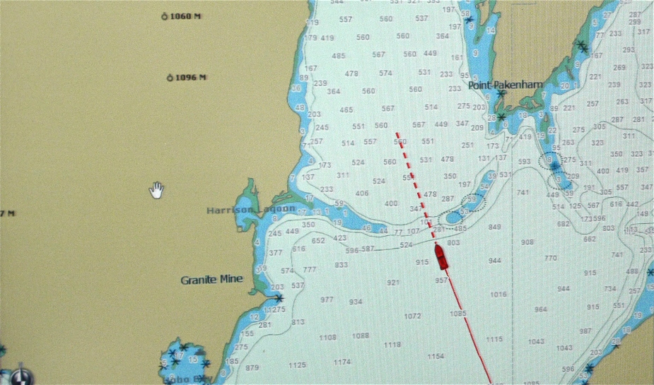 Crossing the moraine