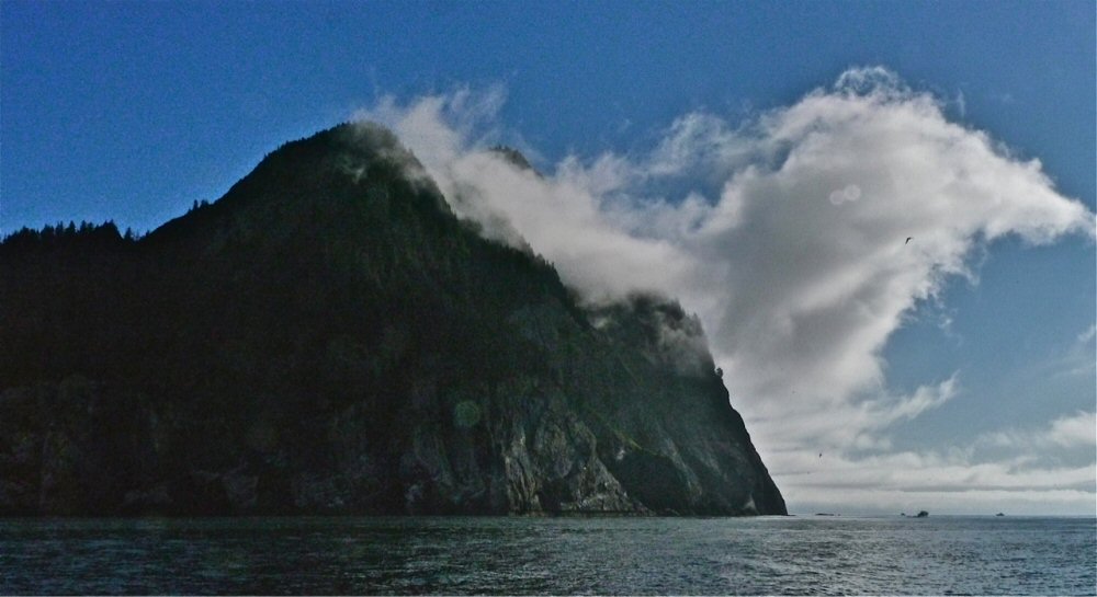 Dramatic cliffs at Barwell Island