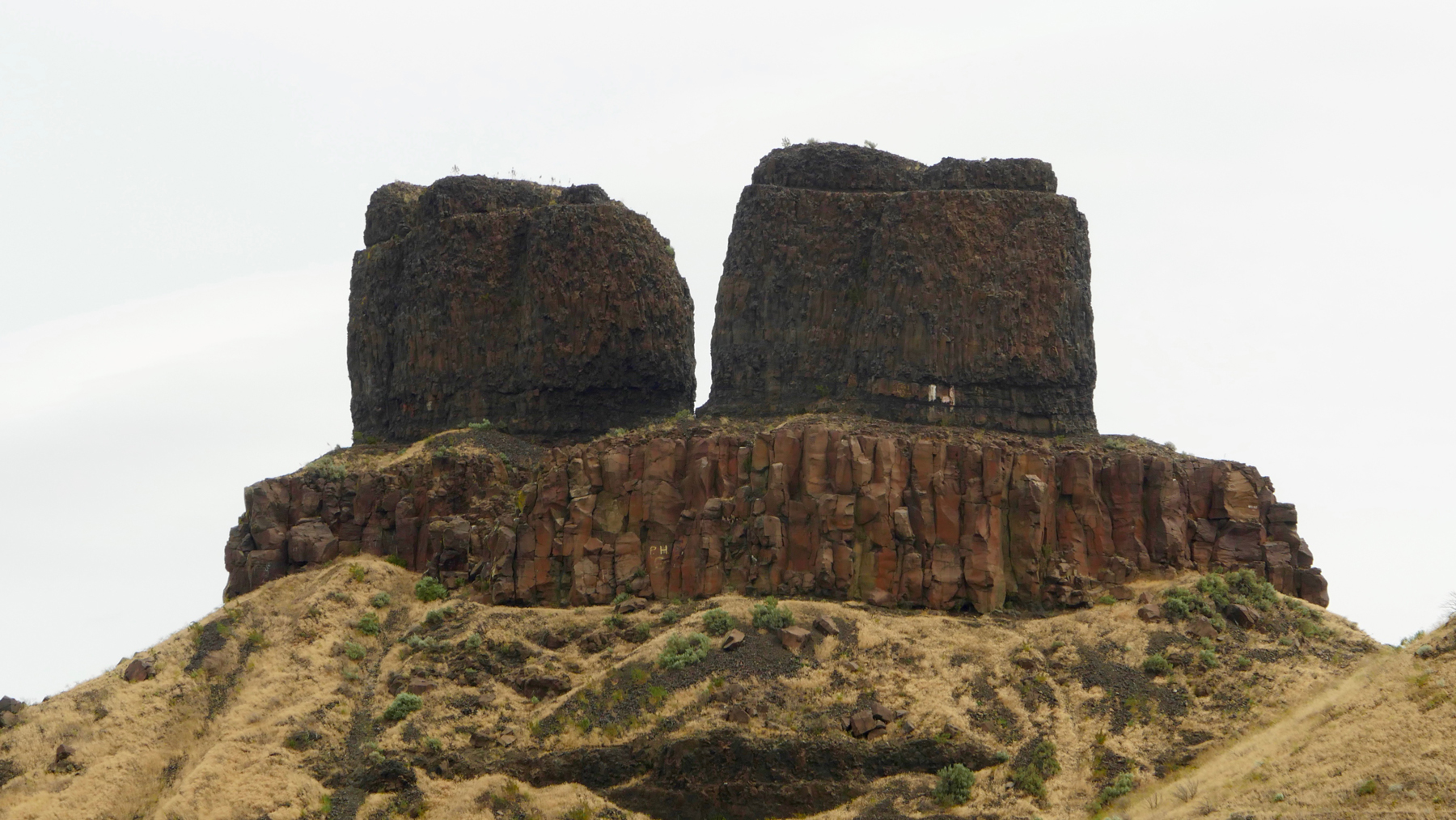Two sisters at Wallula Gap