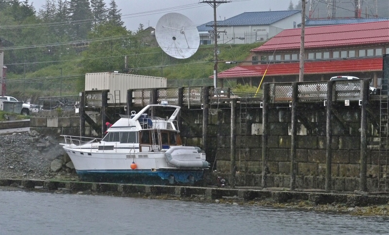 Boat on grid Ketchikan