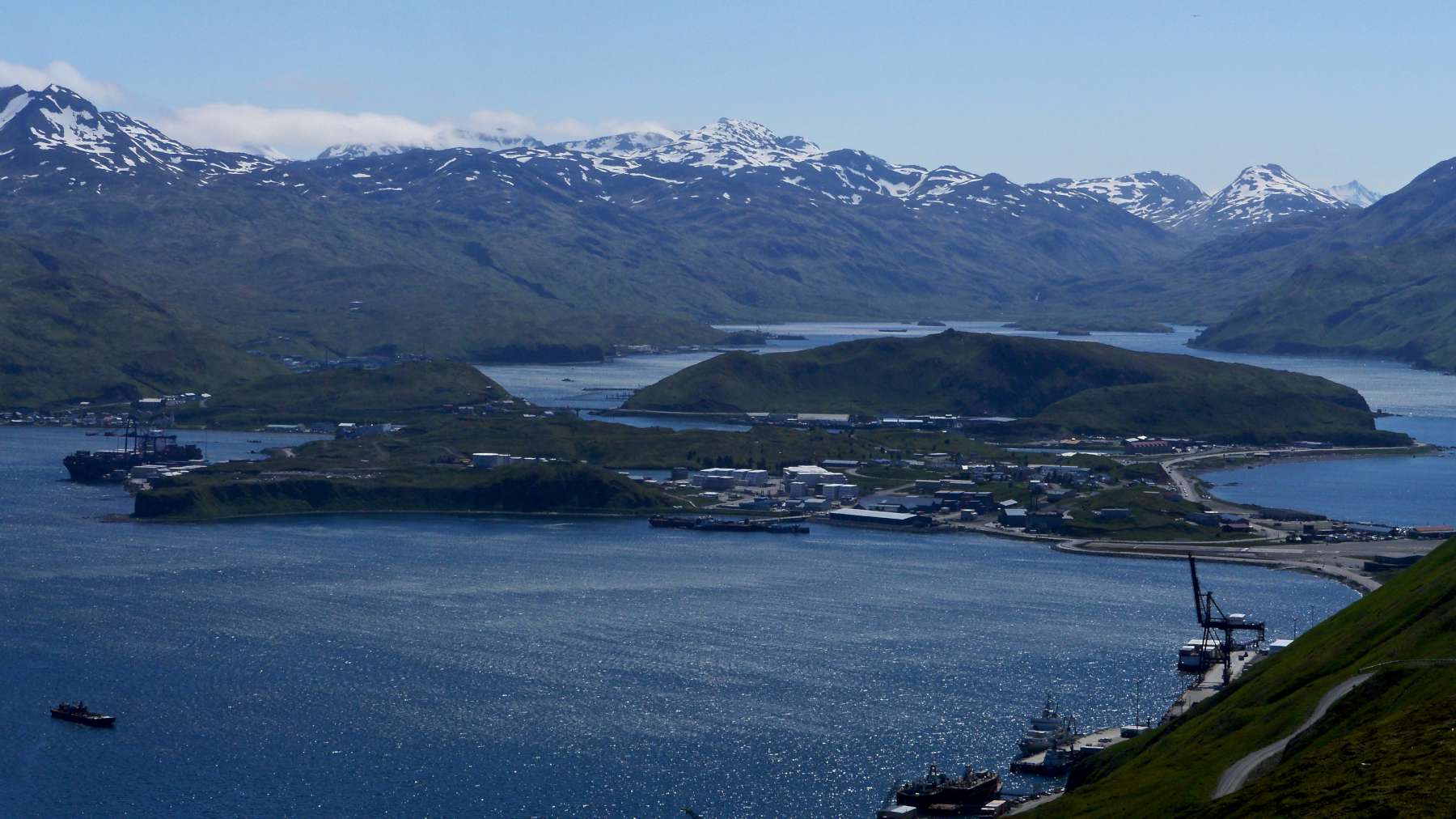 Unalaska from Mt. Ballyhoo