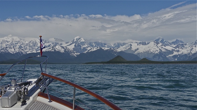 Entering Lituya Bay