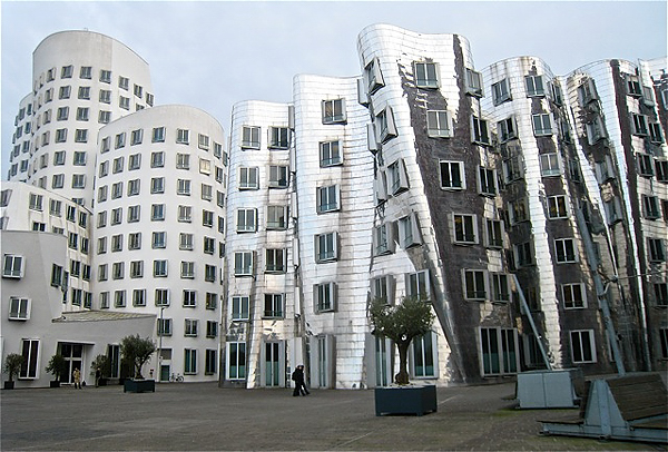 More funky buildings. Düsseldorf