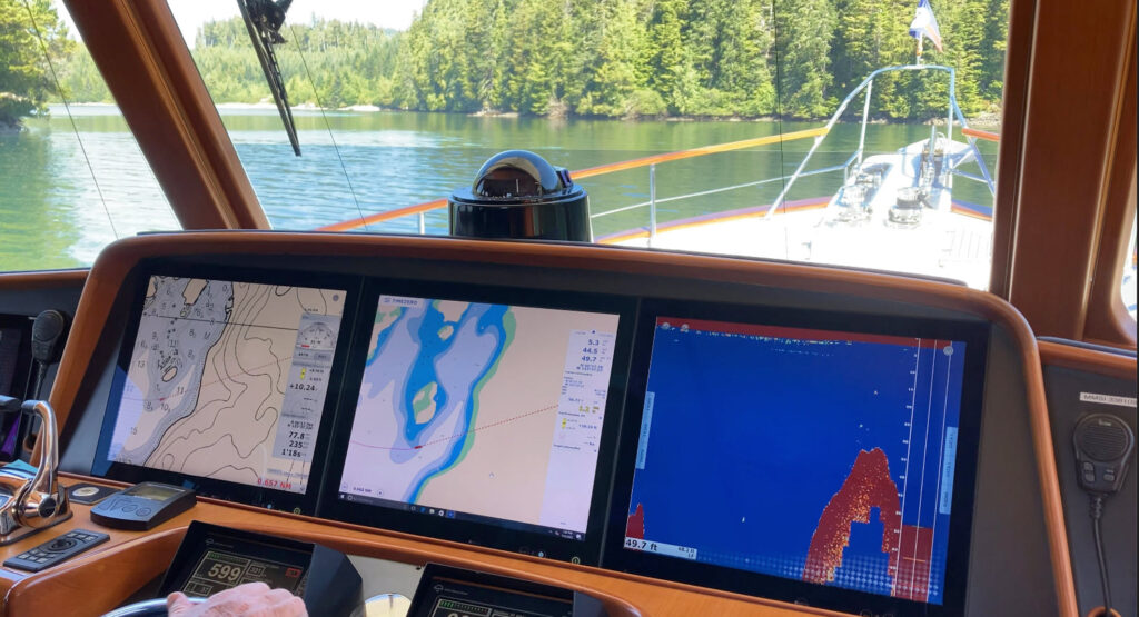 navigating through Keku Straits