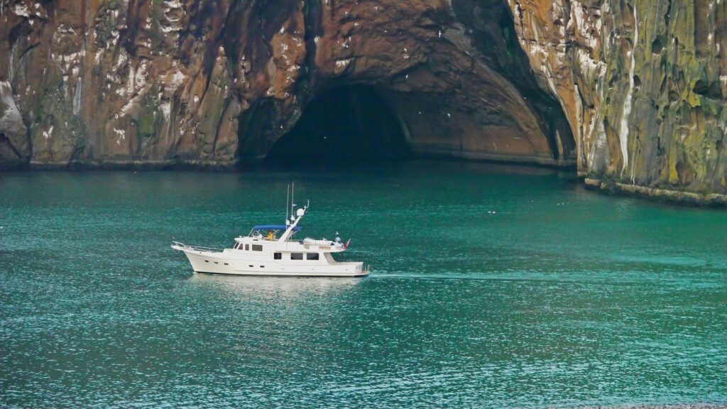 Venture II reaches Iceland.