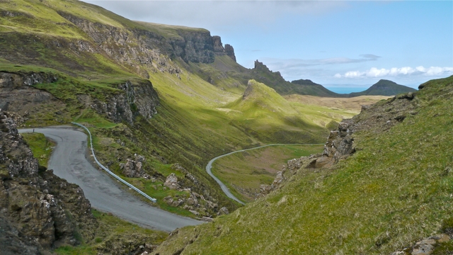Quiraing view on Skye's Trotternish Peninsula