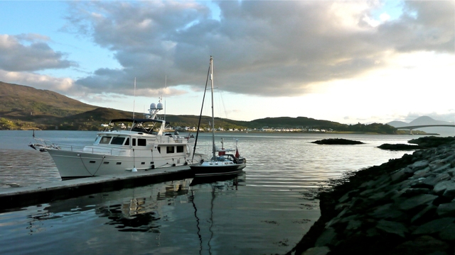 Venture at Kyle dock. Skye bridge   Kyle of Lochalsh