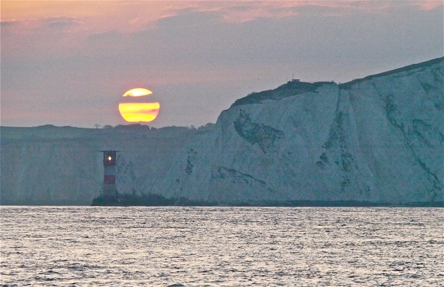 Sunrise on Isle of Wight
