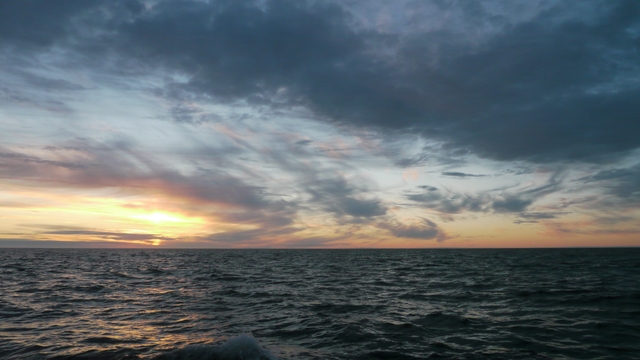 Sunset at 0020