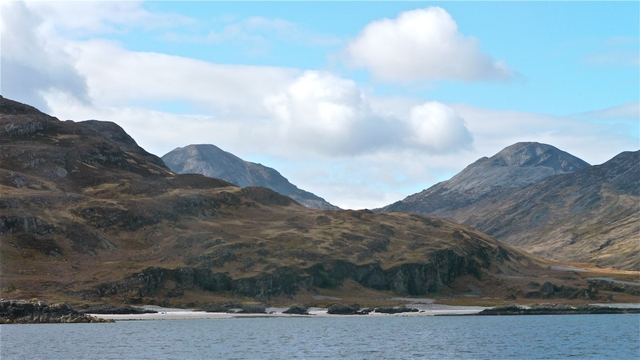 Chris and Christine in tender West Loch Tarbert