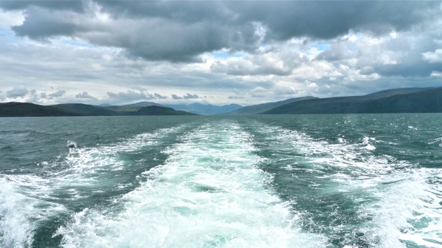 Underway Loch Broom