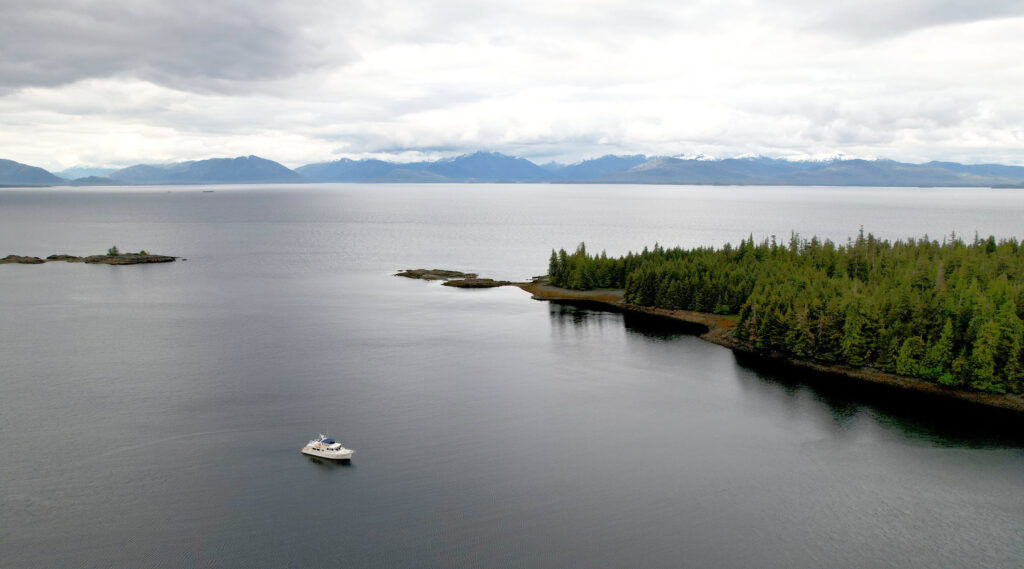 Venture Anchored In Ratz Harbor