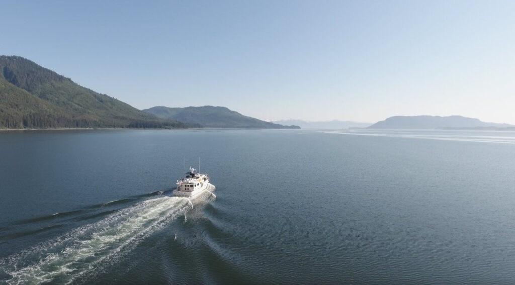 venture underway in Frederick Sound