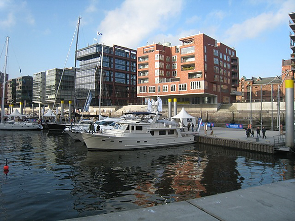 Venture II in Hamburg Boat Show